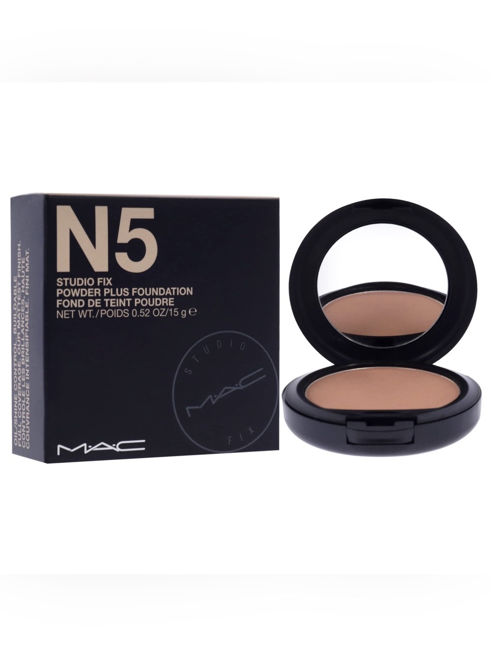 MAC Cosmetics Studio Fix Powder Plus Foundation -N5- [ORIGINAL FORMULA] NEW